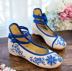 Embroidered Heritage Flats