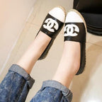 Chic Flat Rope-Edged Shoes