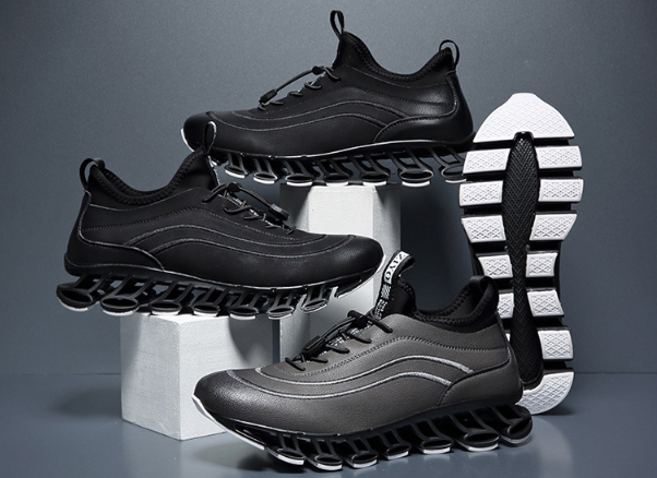 Urban Flex Leather Sneakers for Men