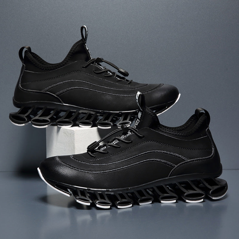 Urban Flex Leather Sneakers for Men