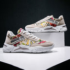 Urban Graffiti Dad Sneakers
