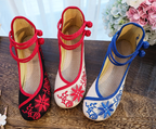 Embroidered Heritage Flats