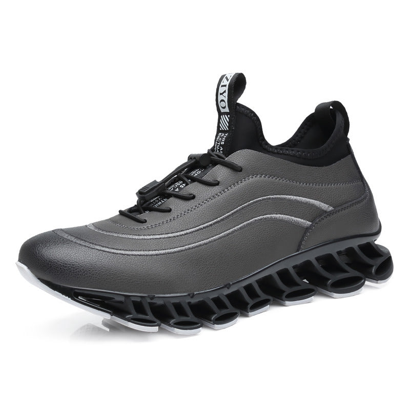 Urban Flex Leather Sneakers for Men